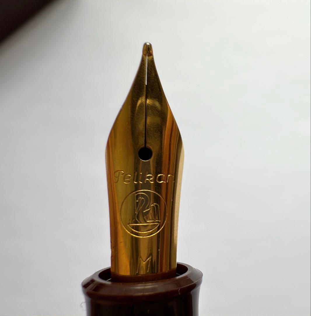 ペリカン M200 カフェクリーム 2015年限定 ケース付完品