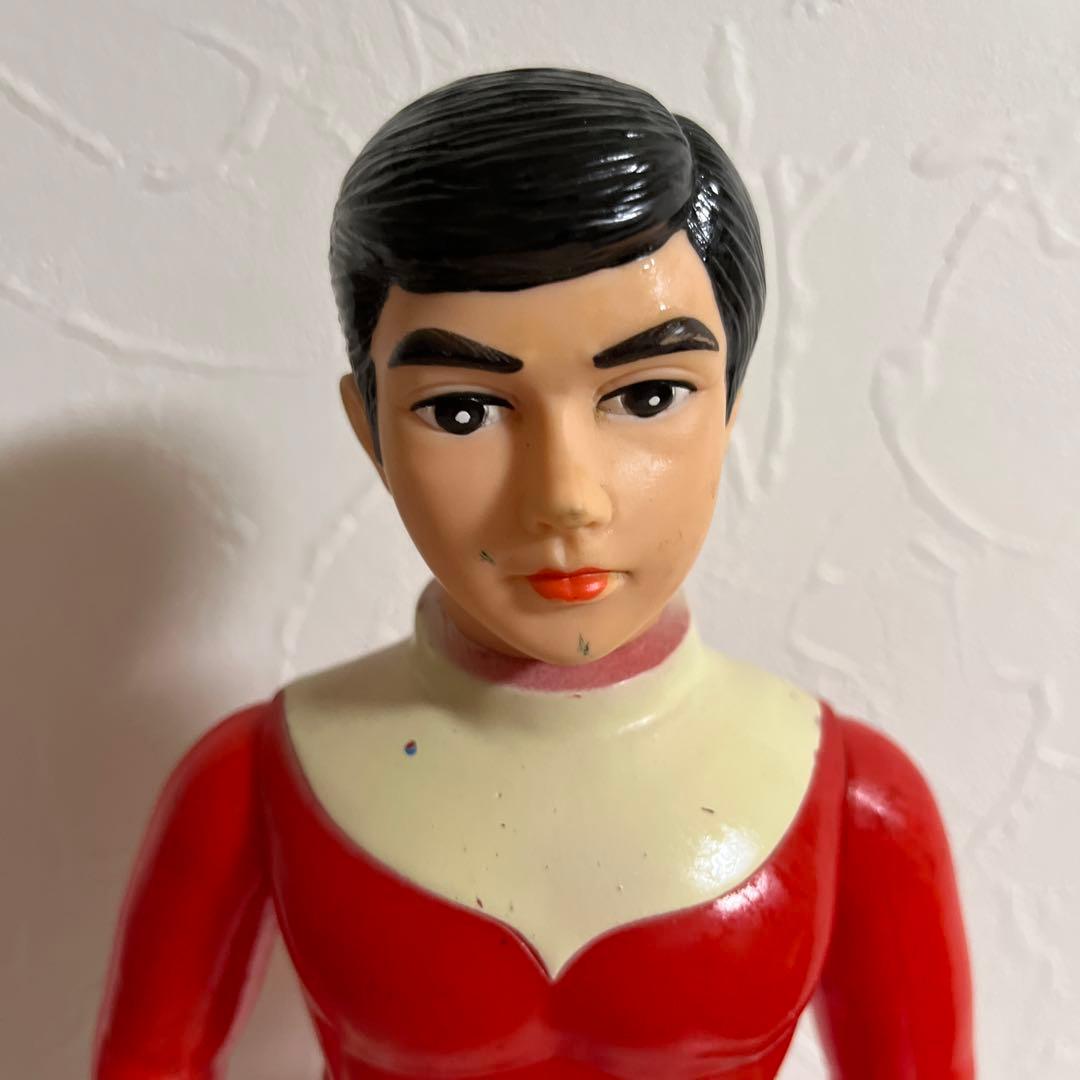 ⚠️激レア・当時物　レッドマン　面取れ　キングサイズ　ソフビ　ブルマァク　送料込み