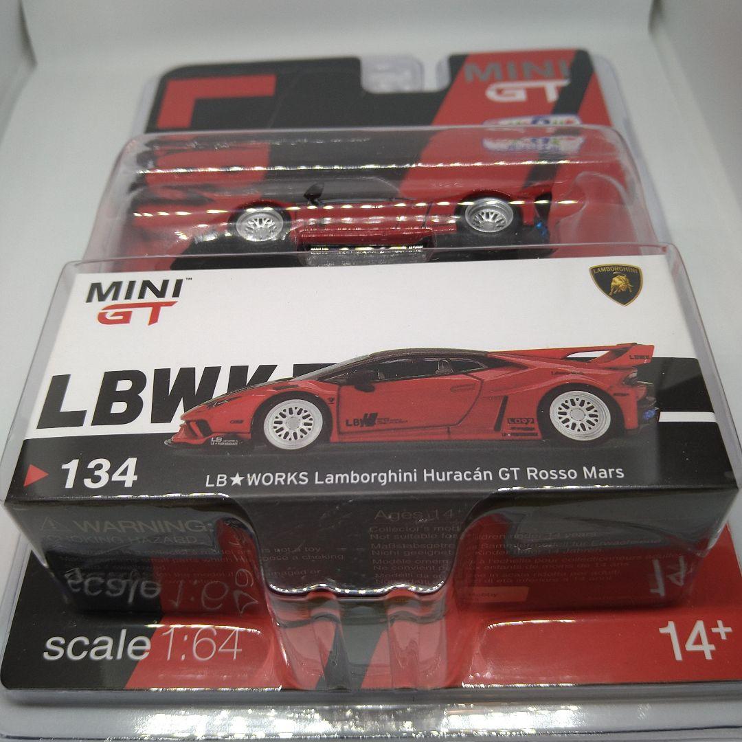 MINIGT LBWK ランボルギーニ ウラカンロッソマーズトイザらスオリジナル