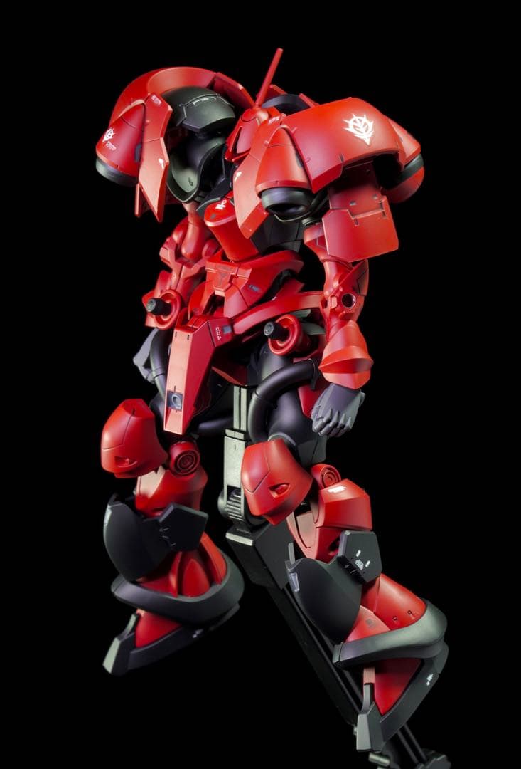 HG　GQ高機動型ギャン（ジョニー・ライデン機）　塗装完成品