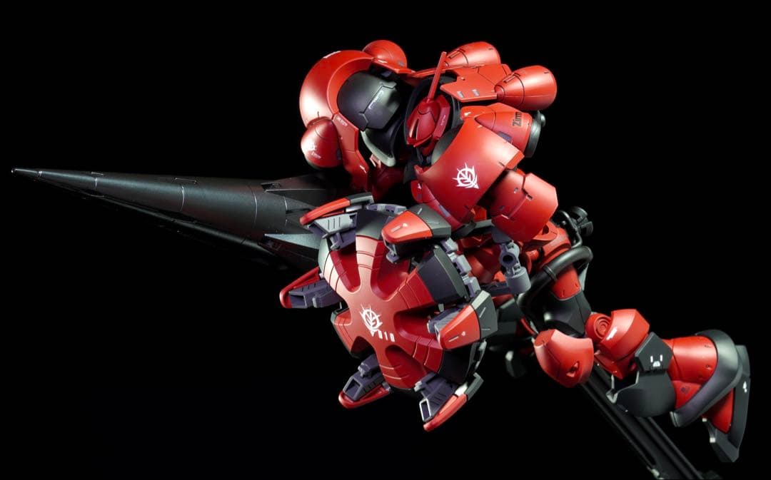 HG　GQ高機動型ギャン（ジョニー・ライデン機）　塗装完成品