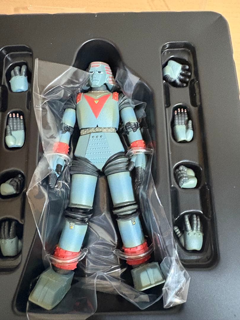 海洋堂 特撮リボルテック 009 ジャイアントロボ GR2フェイスパーツ付き