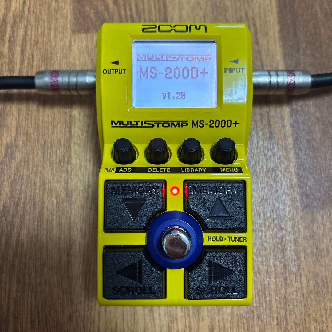 ZOOM MS-200+ マルチストンプペダル