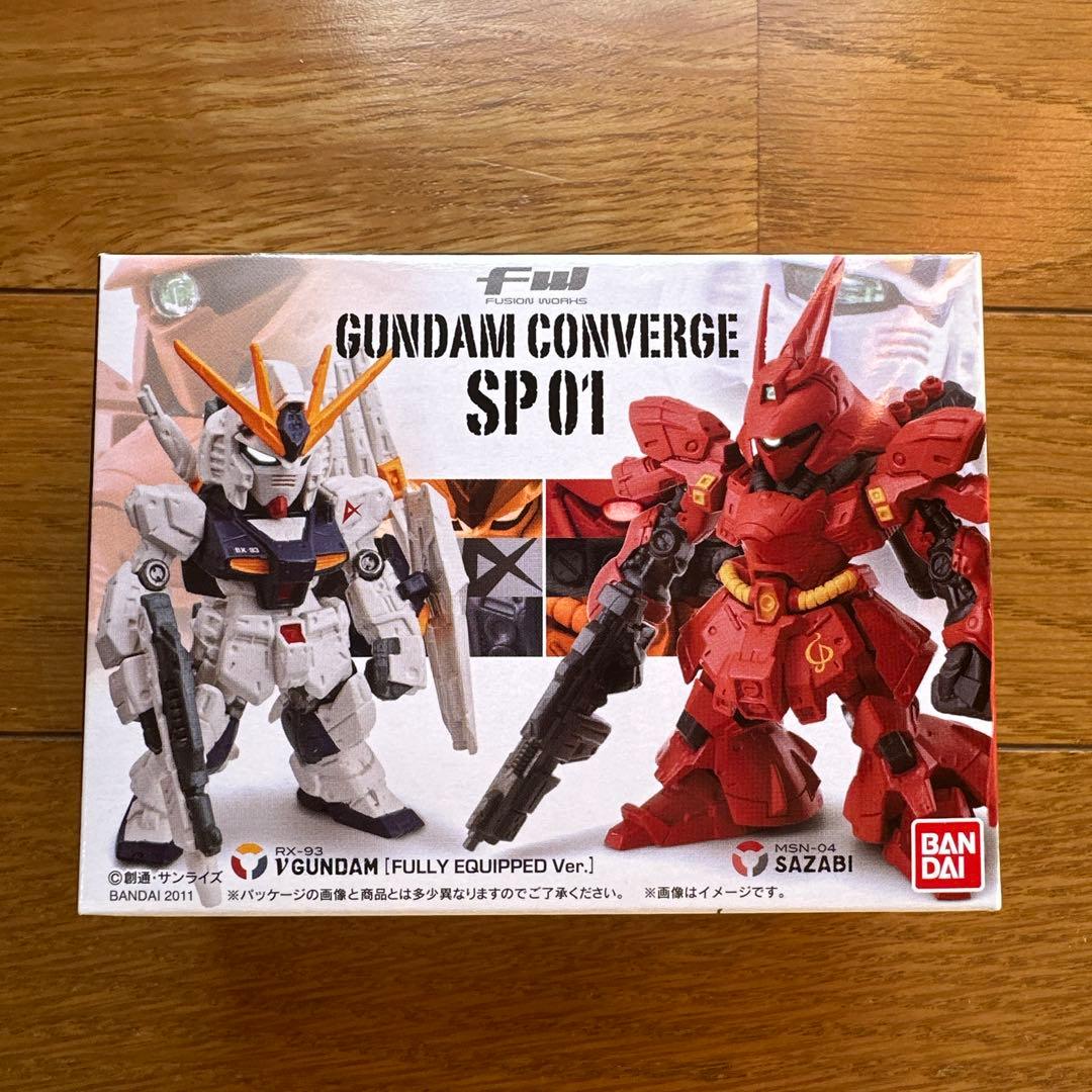 ガンダムコンバージSP01 νガンダム　サザビー