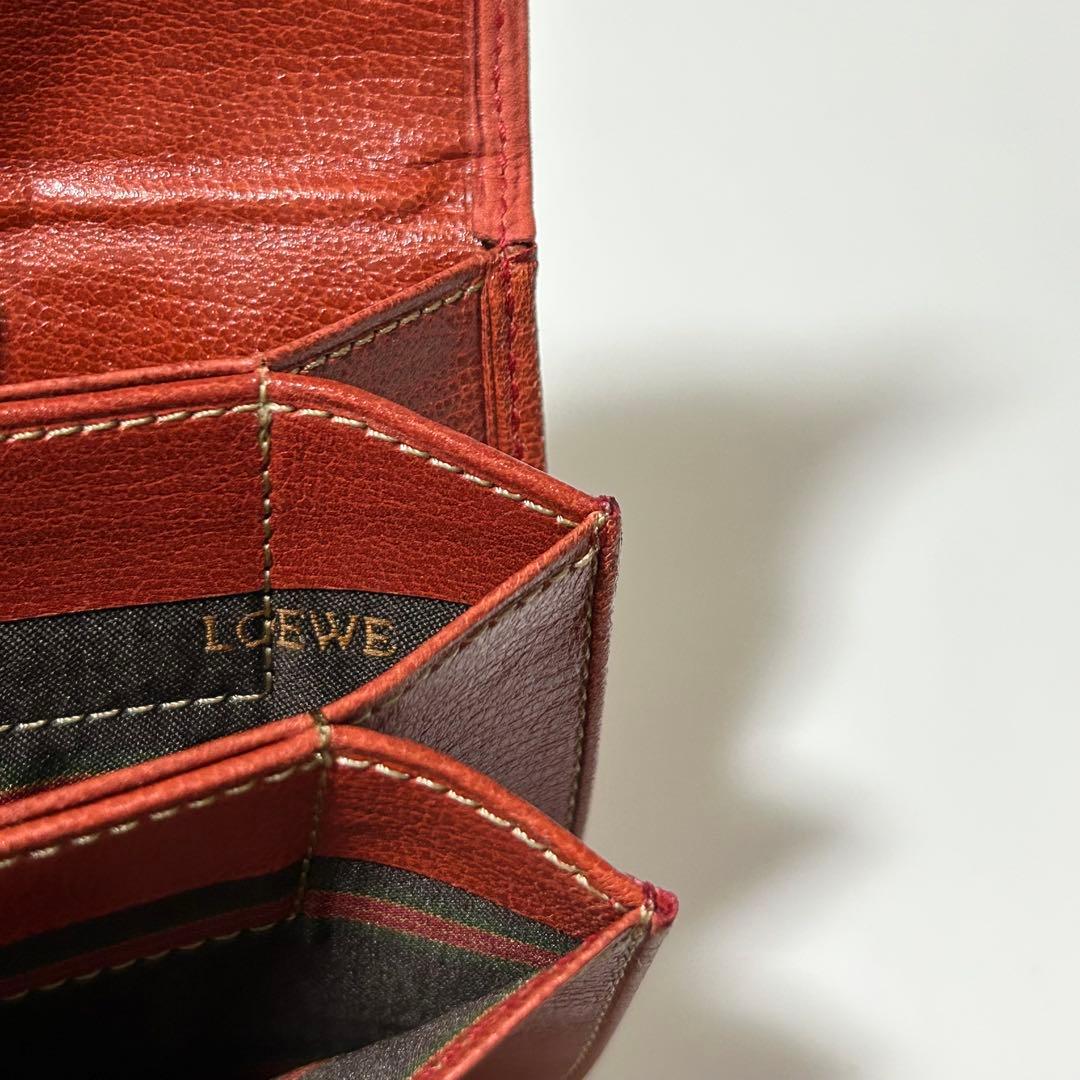 未使用品 LOEWE ロエベ ベラスケス レザー ケース パース