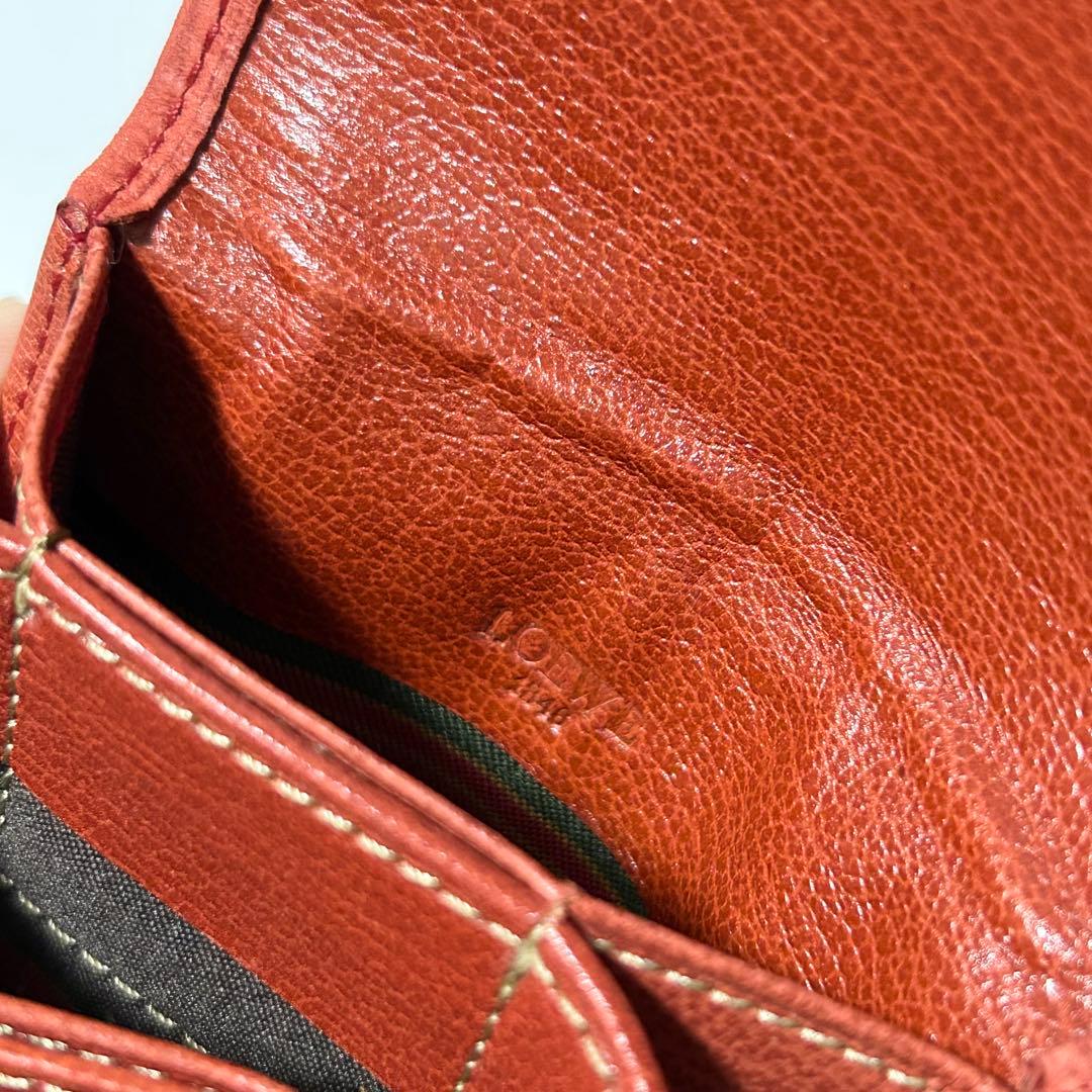 未使用品 LOEWE ロエベ ベラスケス レザー ケース パース