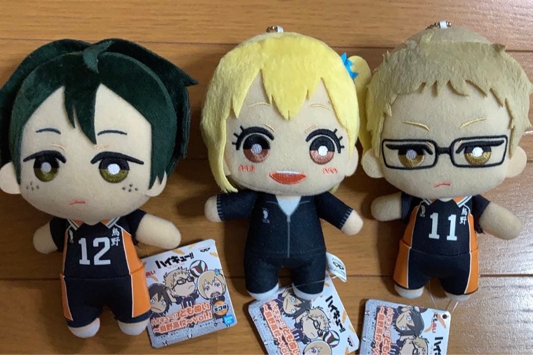 【希少品】 ハイキュー ともぬい 烏野高校 vol.1 コンプセット