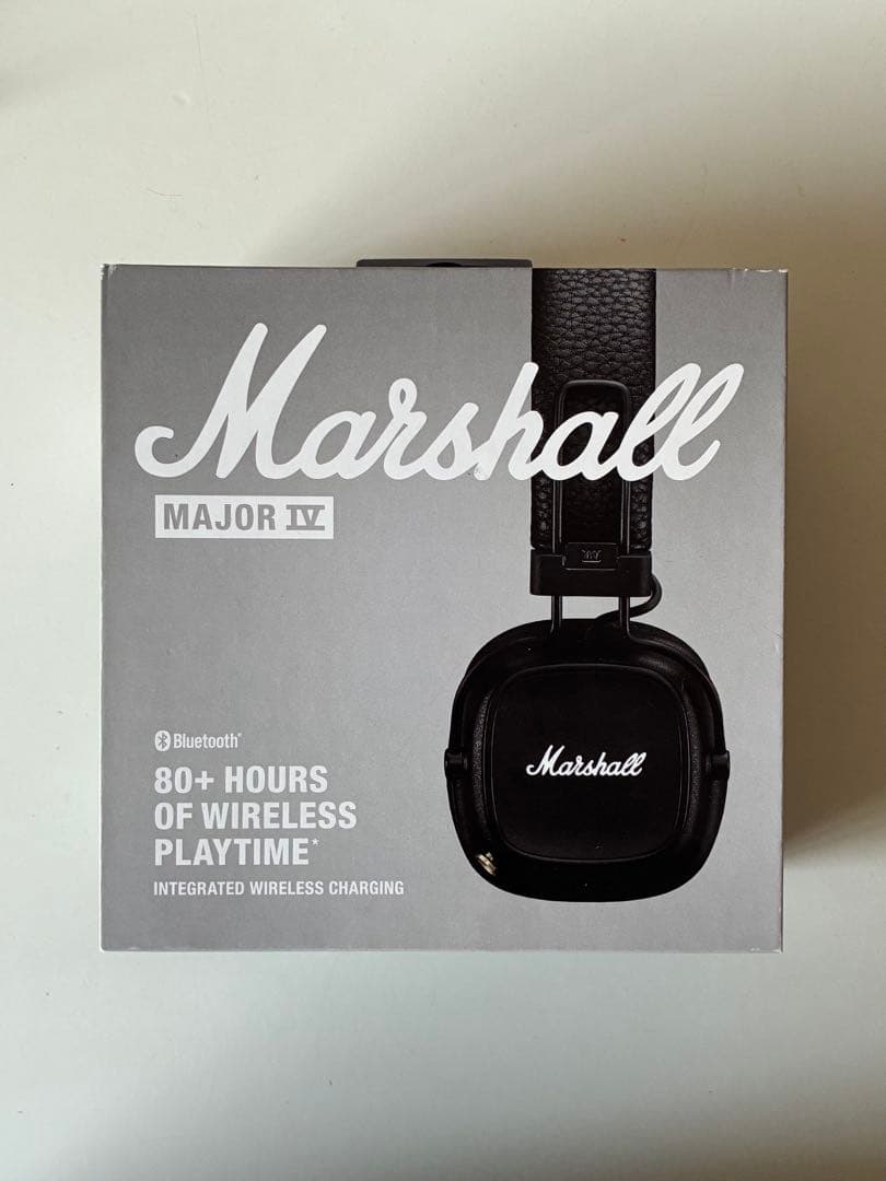 Marshall Major IV ワイヤレスヘッドホン ブラック