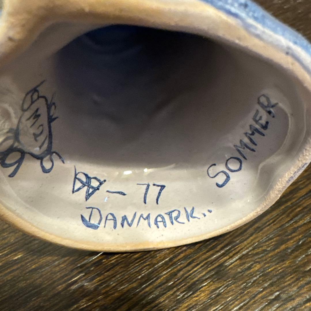 ビヨンヴィンブラッド　陶器人形　花