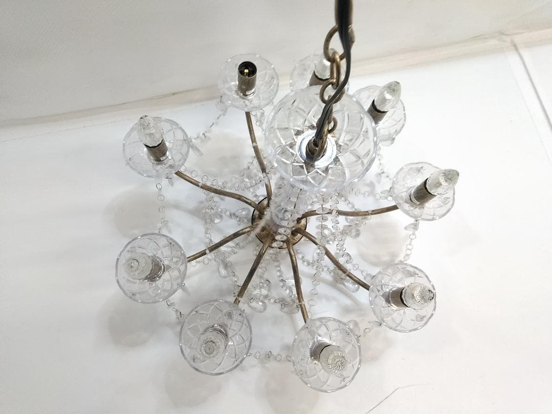 秋山貿易 ジュリエット LED 9灯 67B308887K シャンデリア ◇