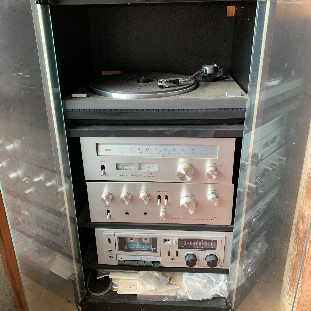 otto ステレオ　カセットなど4点セット　送料込み