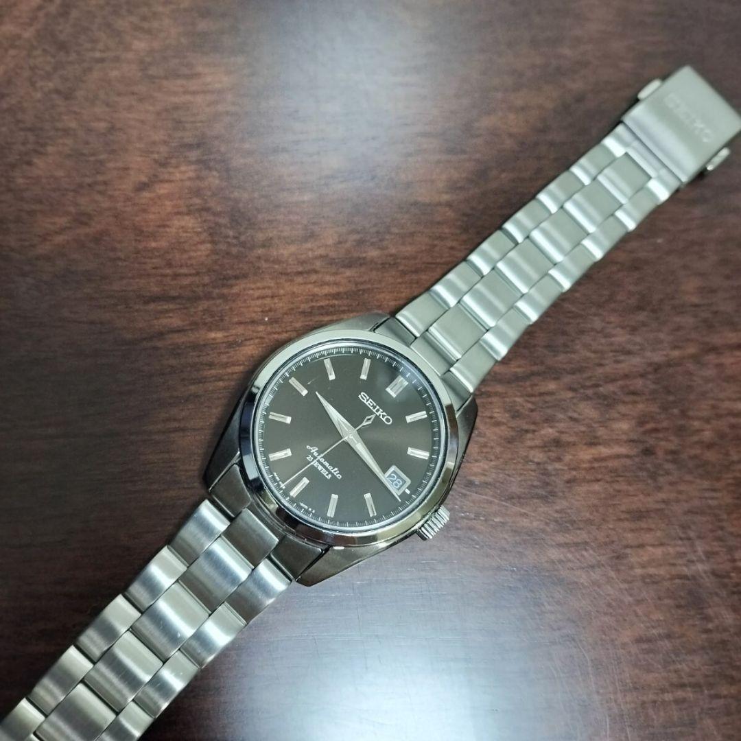 セイコー 自動巻 SARB033 メカニカル メンズ ブラックダイヤル デイト