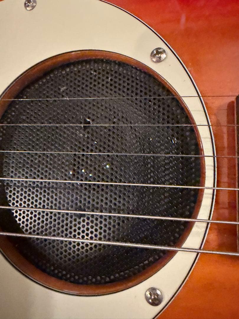 pignoseギター　レフティ 左利き　内蔵スピーカー付きエレキギター　ロゴなし