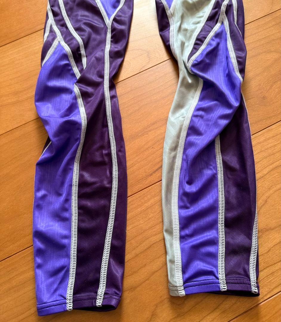 【新品激レア】明治大学　アクセルスーツ　ウォータージーン　ロングスパッツ 競パン