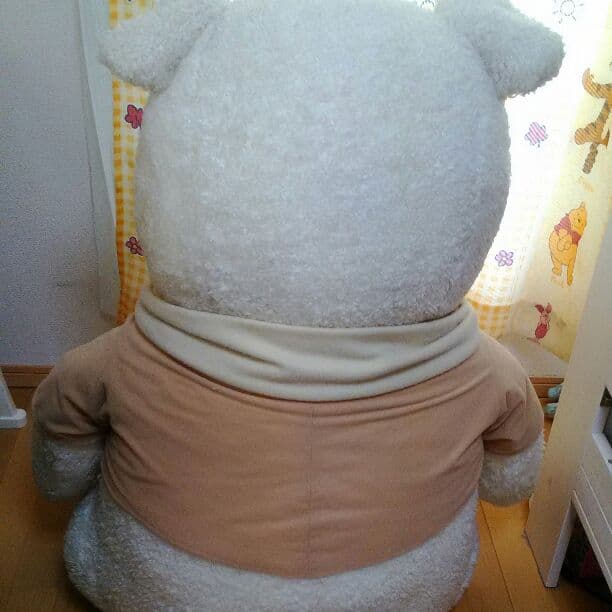 【最終出品】プーさんぬいぐるみ　特大サイズ