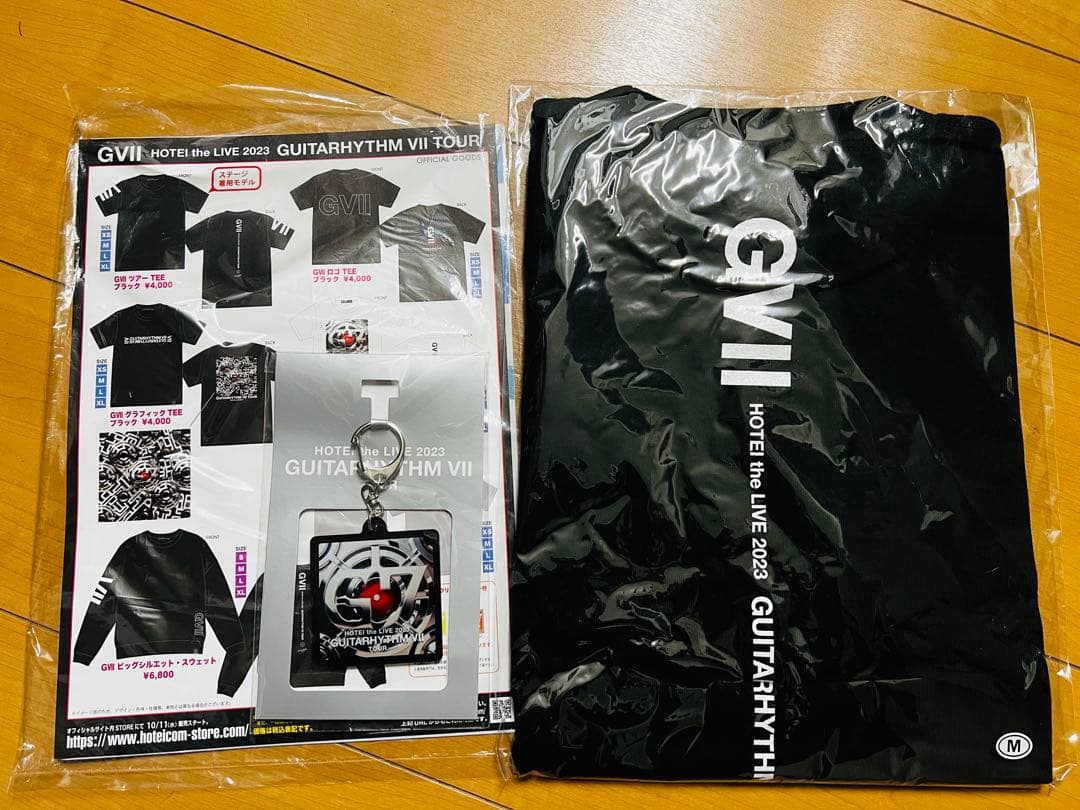 HOTELGUITARHYTHM VII TOUR グッズ本人着用Tシャツ布袋