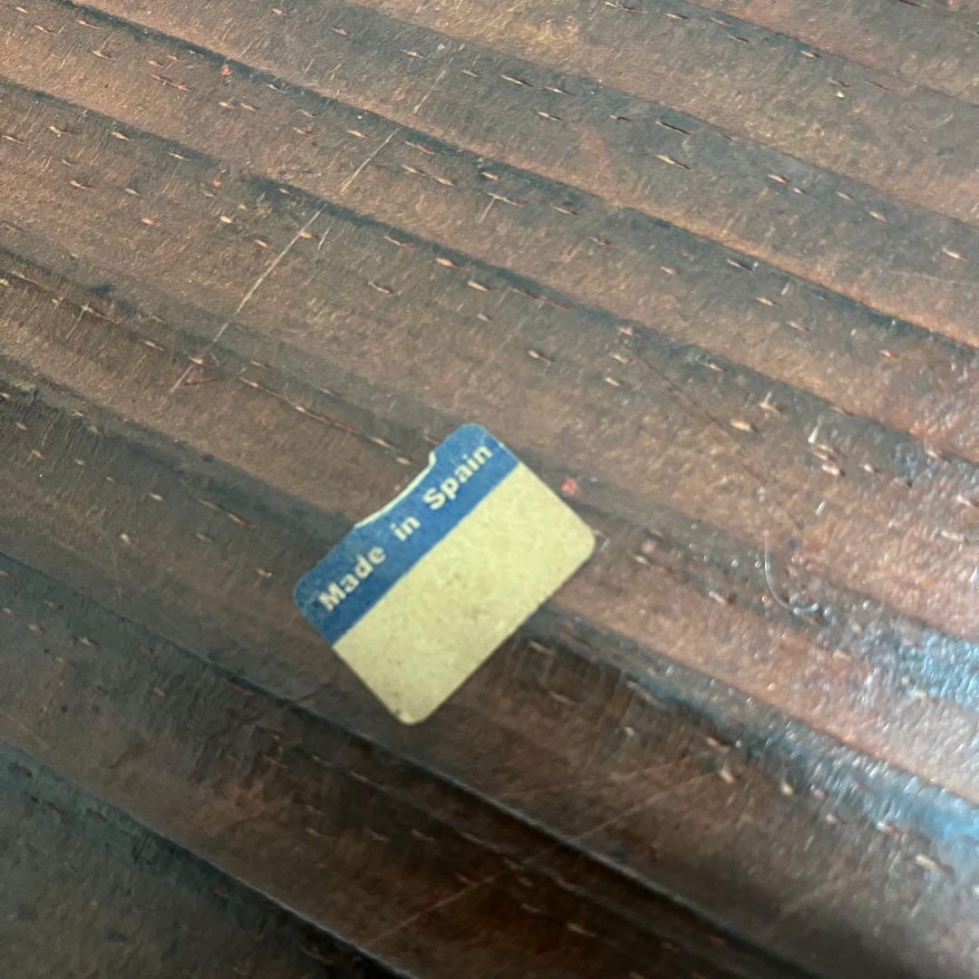 【希少・良品】スペイン製 カントリー家具 テーブル＆チェア2脚　アンティーク