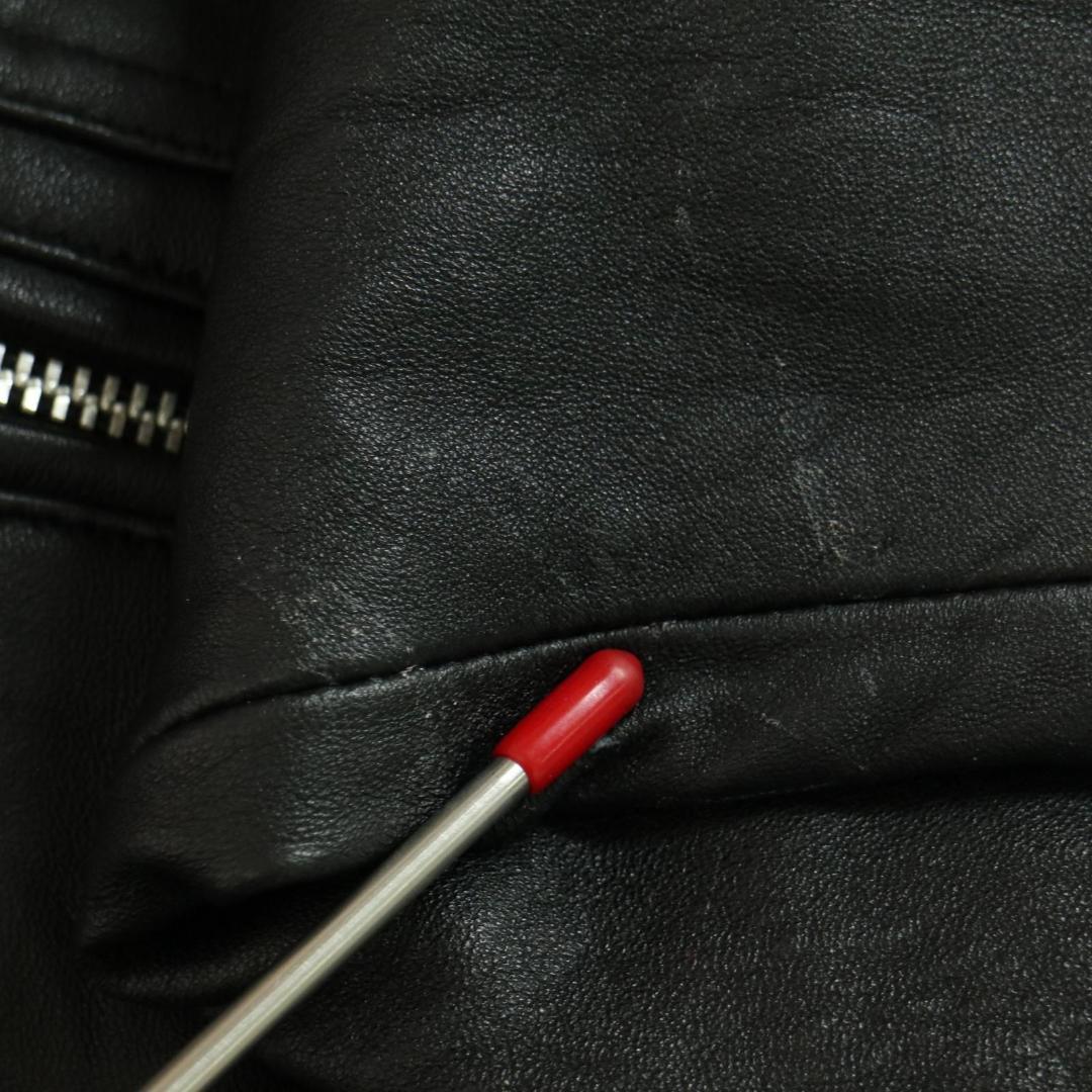 JACK ROSE/ジャックローズ ラムレザー シングルライダースジャケット