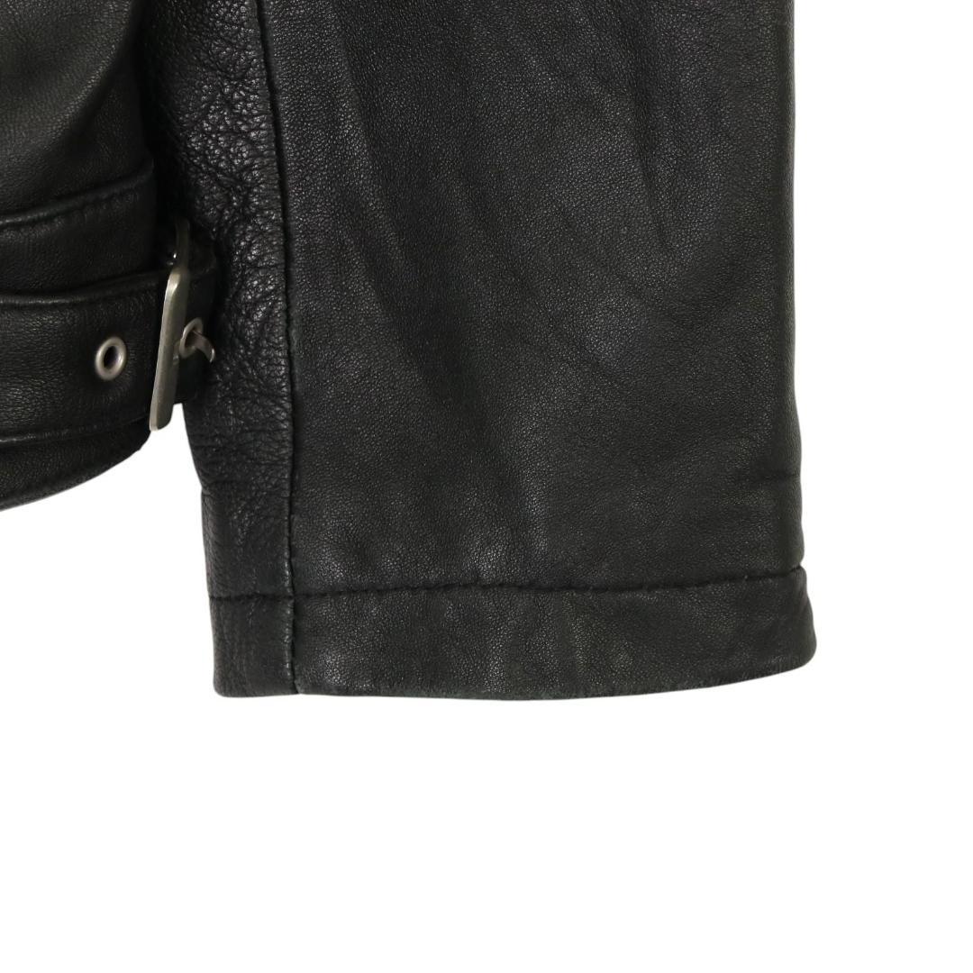 JACK ROSE/ジャックローズ ラムレザー シングルライダースジャケット