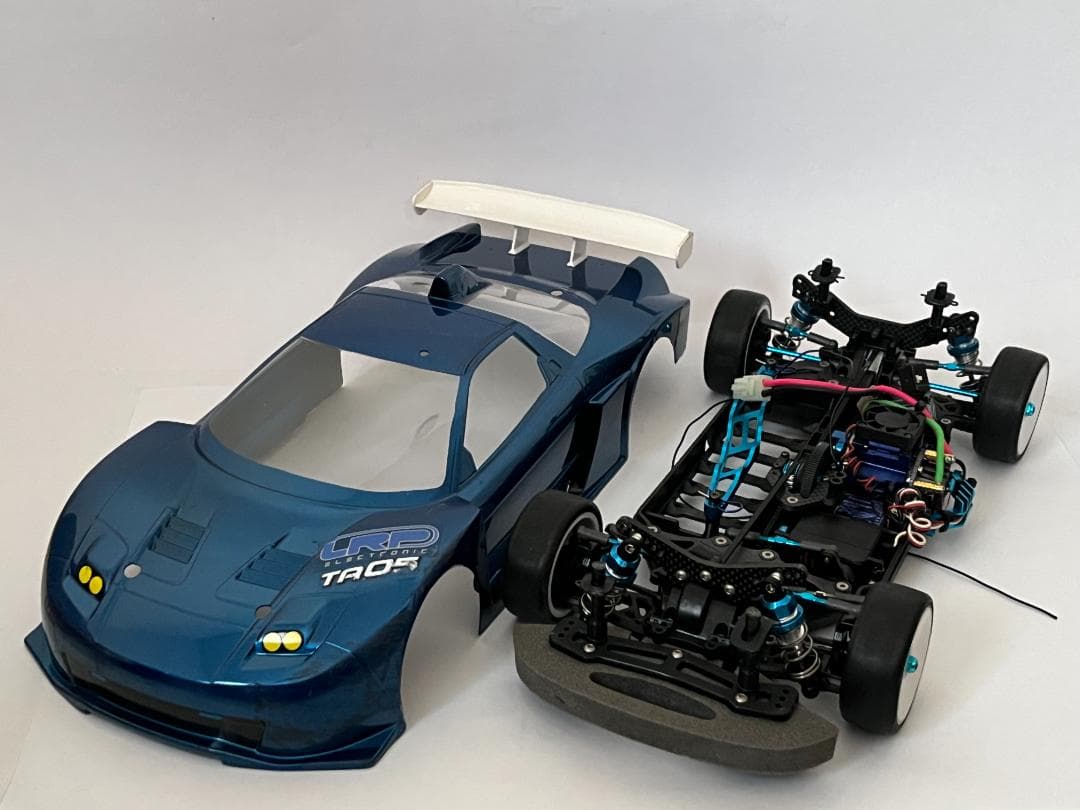 タミヤ 1/10 電動RC TA05 メカ付シャーシ NSXボディ付 組立完成品