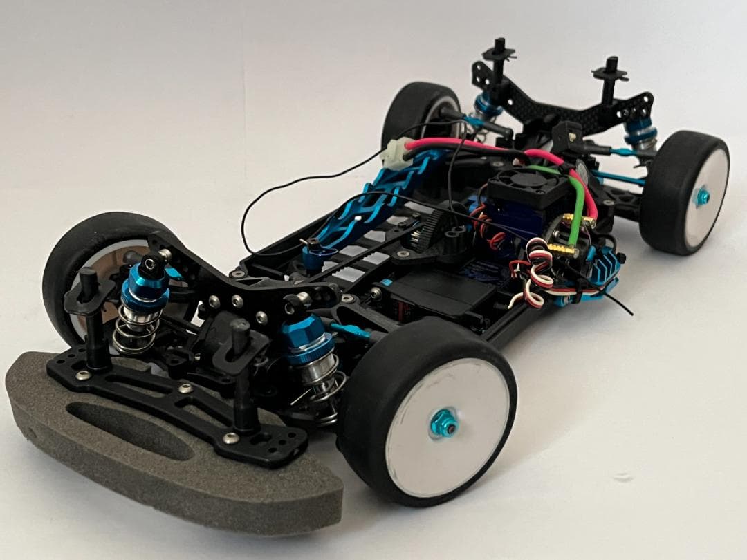 タミヤ 1/10 電動RC TA05 メカ付シャーシ NSXボディ付 組立完成品