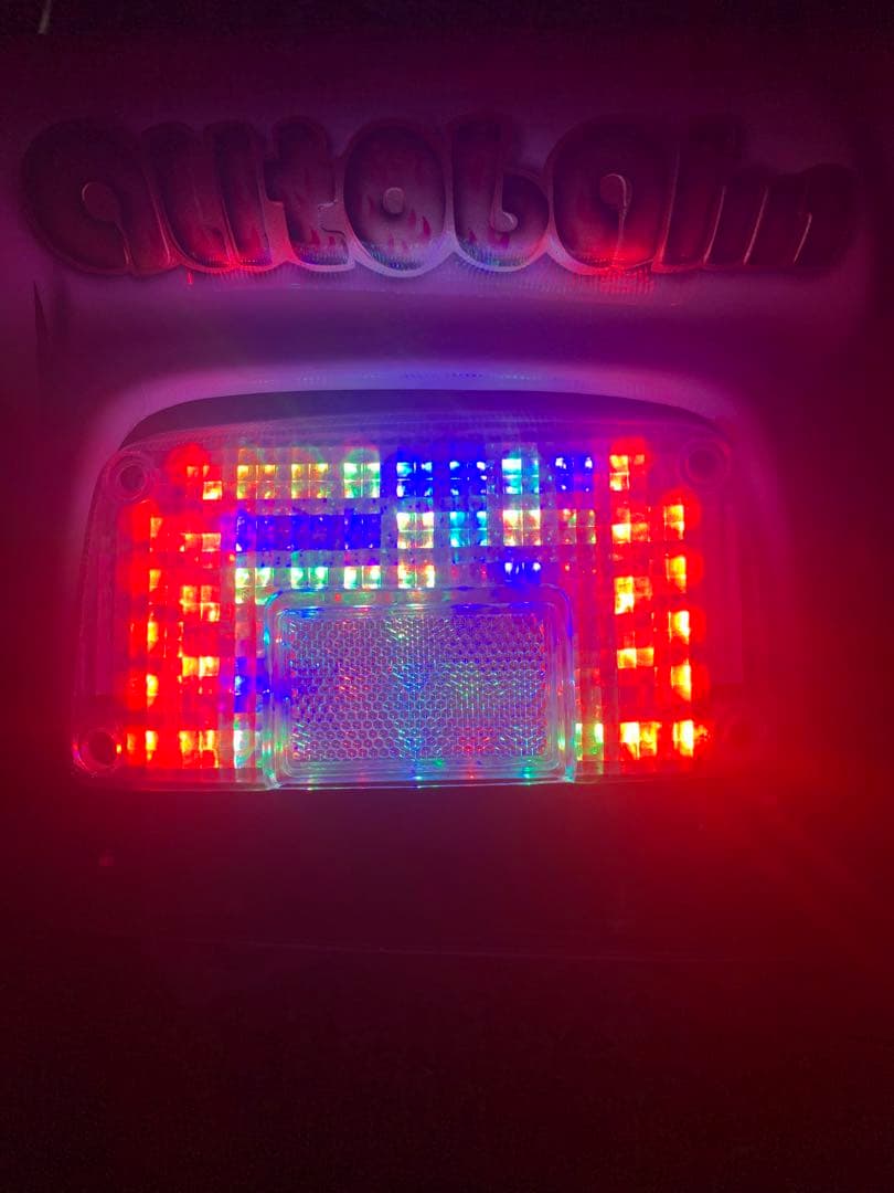 GSXーE ゴキ…クリアテールレンズ当時物　流星ライト付き