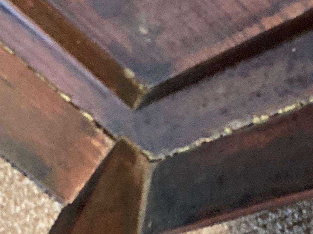 アンティーク家具・紫檀 唐木 ローテーブル