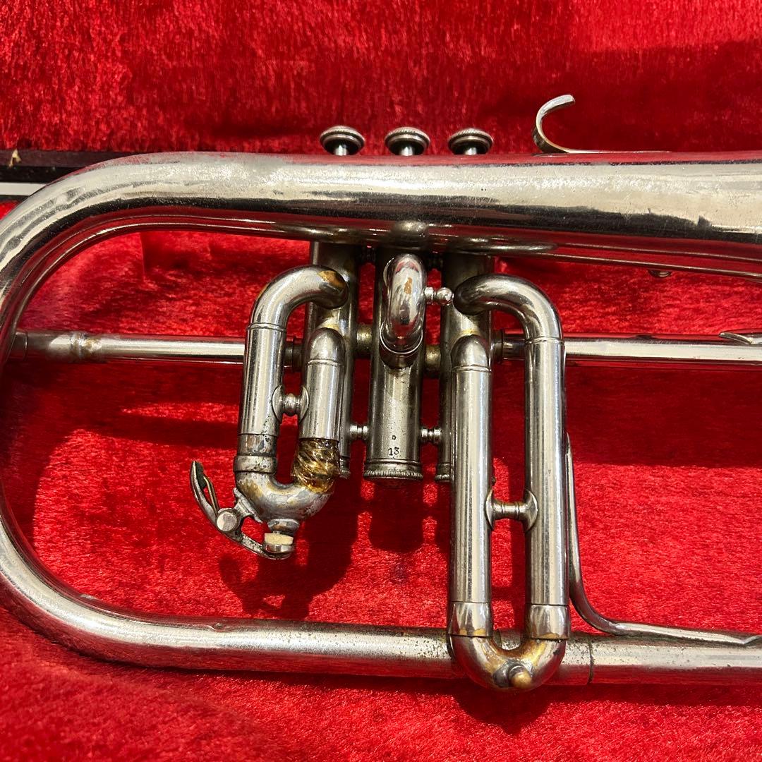 【希少】ケノン　フリューゲルホルン　オールドケノン　フランス製