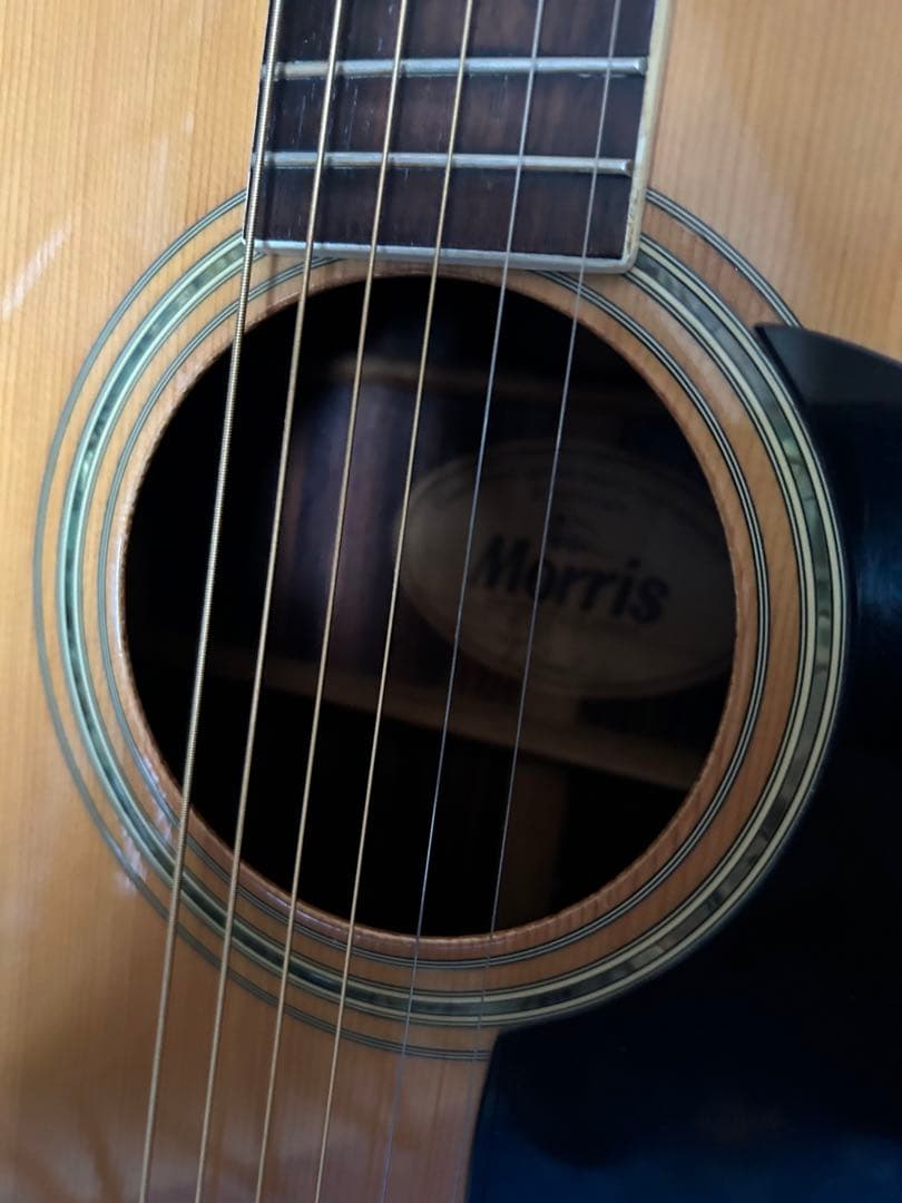 最終特価‼️単板トップ美品80年製❣️国産ビンテージ❣️モーリス　Ｗ-25 良質❣️良音