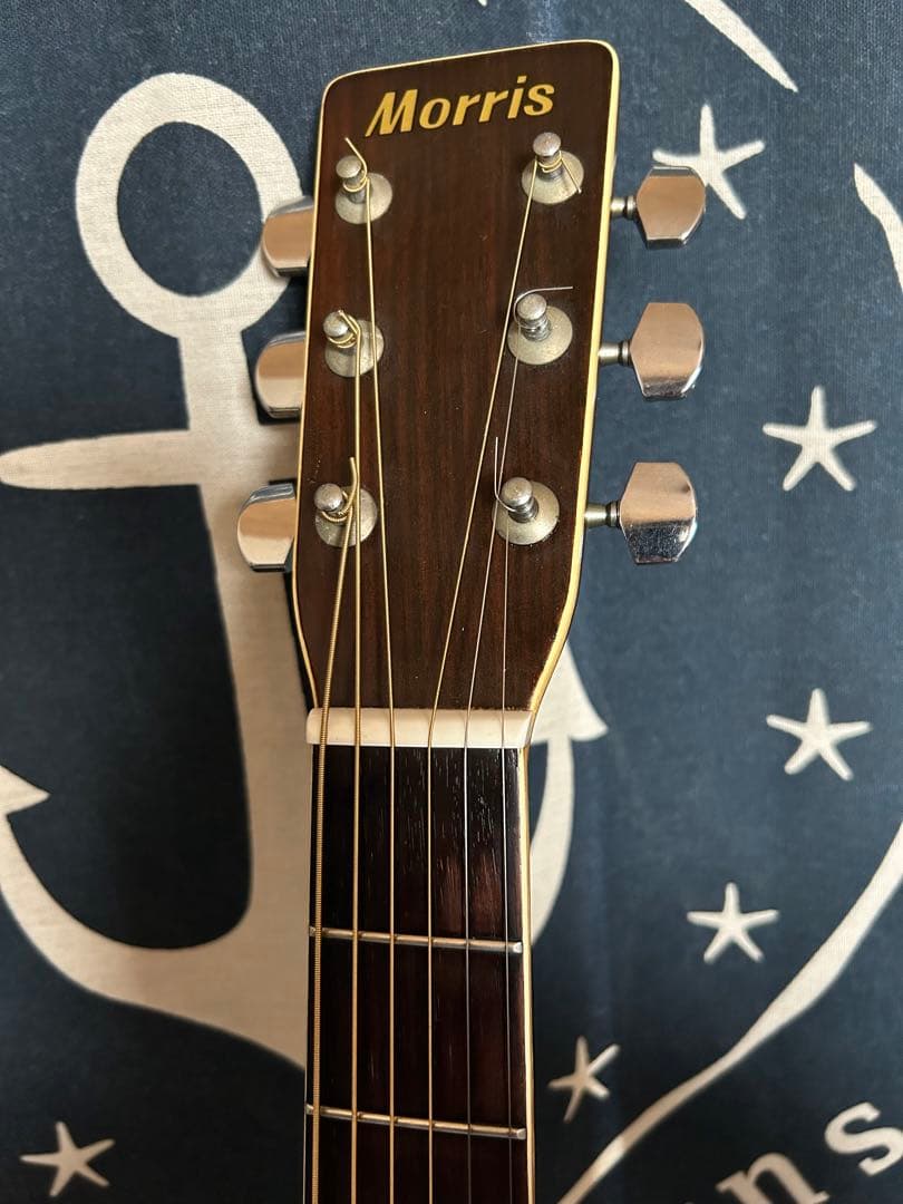 最終特価‼️単板トップ美品80年製❣️国産ビンテージ❣️モーリス　Ｗ-25 良質❣️良音