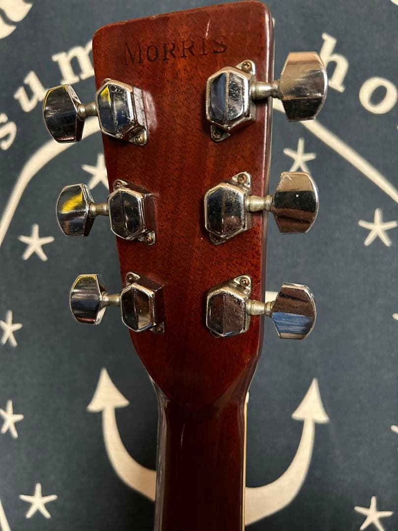最終特価‼️単板トップ美品80年製❣️国産ビンテージ❣️モーリス　Ｗ-25 良質❣️良音