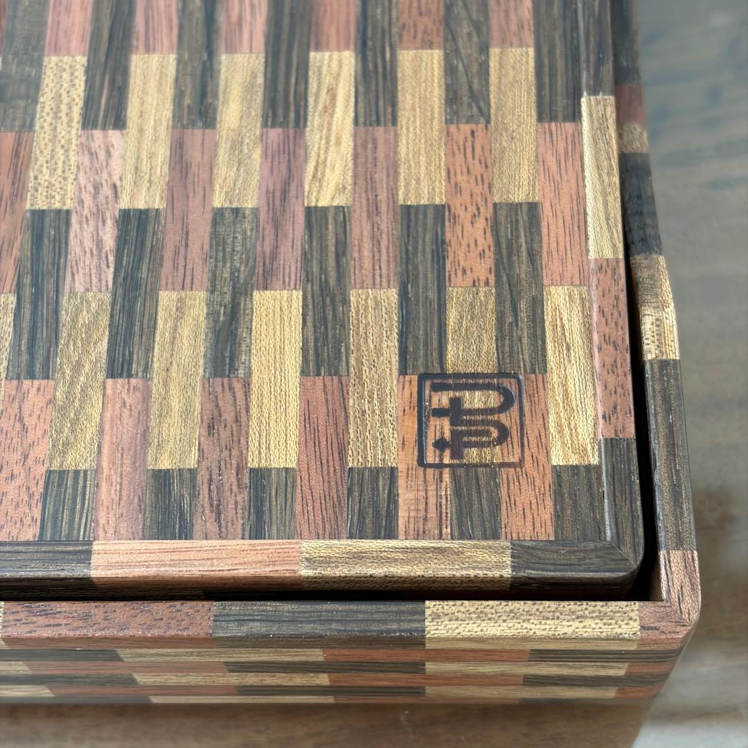 伝統工芸 寄木細工　箱 / ボックス 総無垢