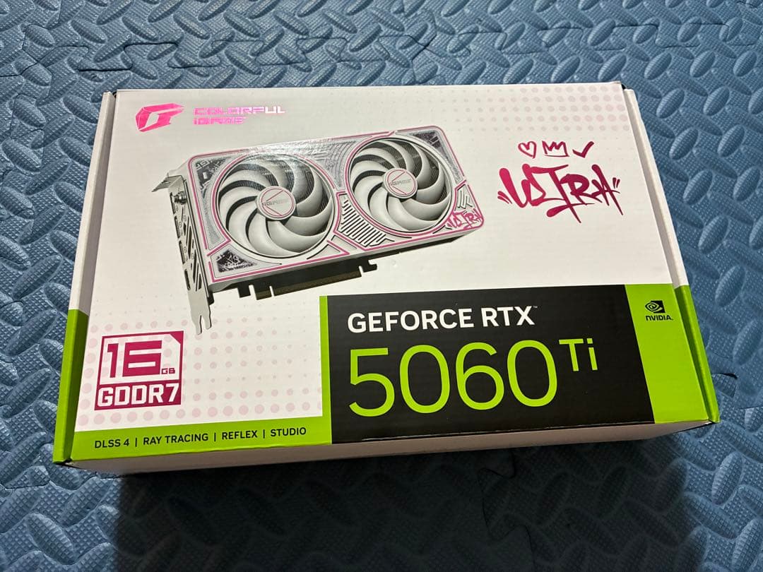 グラフィックボード・グラボ・ビデオカード COLORFUL RTX 5060 Ti Ultra W DUO OC 16GB