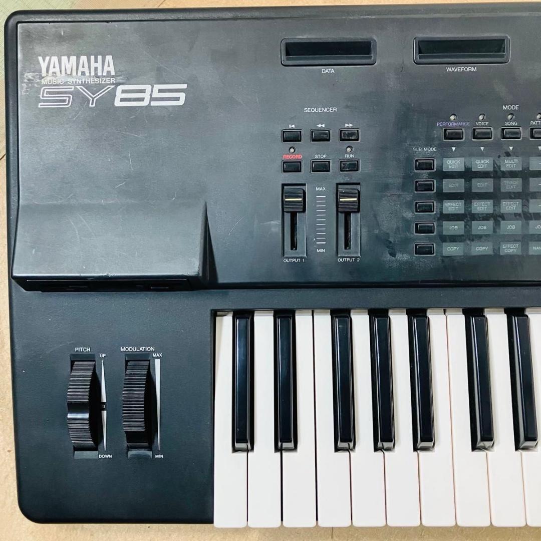 【希少】YAMAHA シンセサイザー SY85 ジャンク ヤマハ 61鍵盤