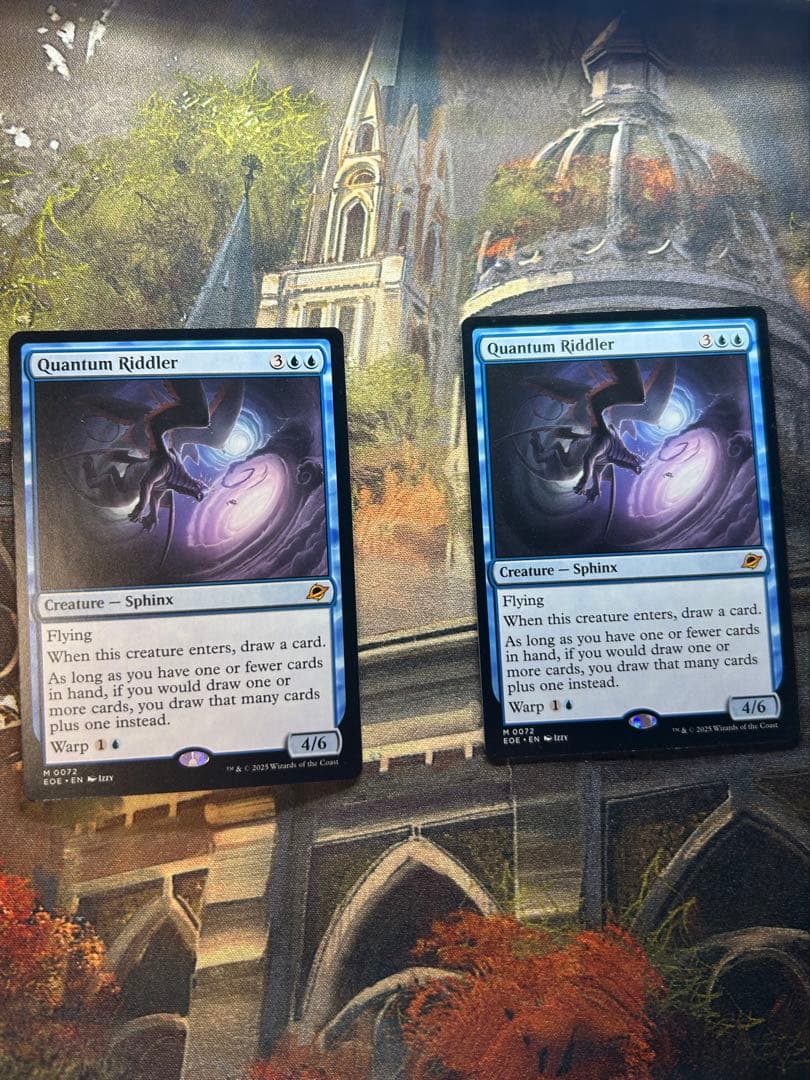 MTG 量子の謎かけ屋(英)非foil / Quantum Riddler 2枚