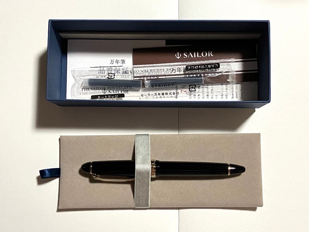 1月20日まで＊ミュージック プロフィットカジュアル ゴールドトリム 万年筆