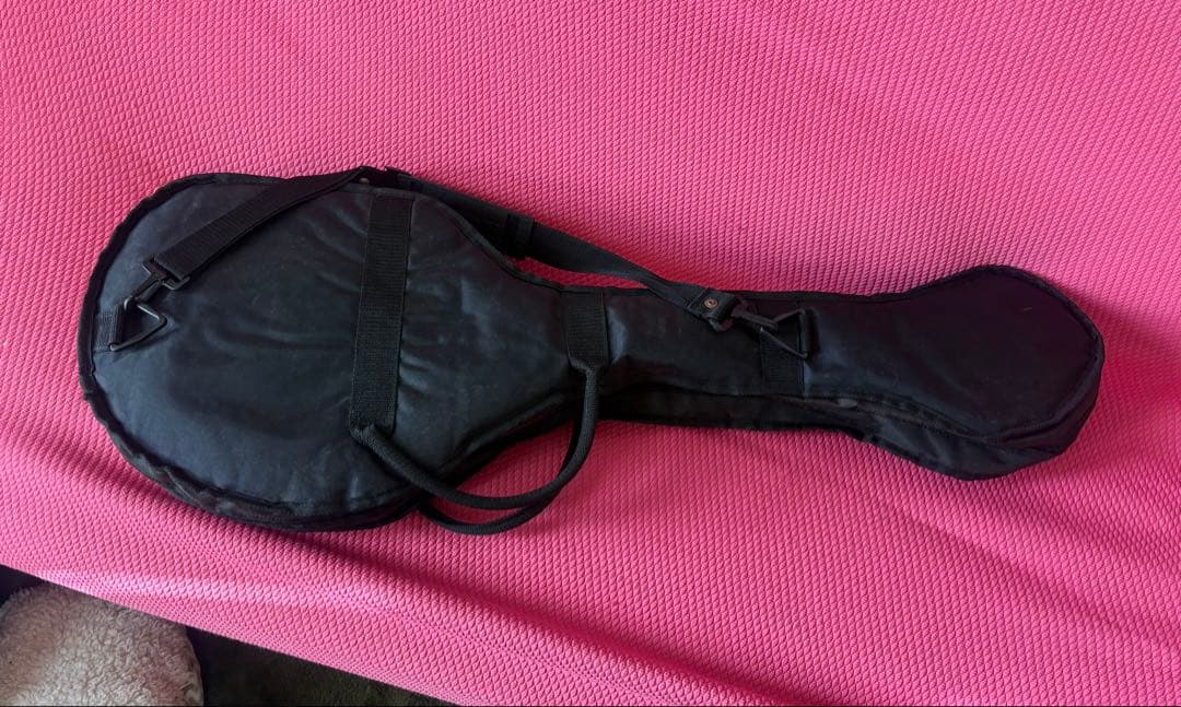 ブラックエレキベース ステッカー付き