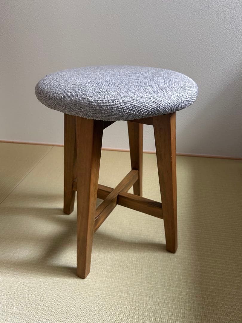 studio CLIP スタジオクリップ　ドレッサー　スツール　オーク材