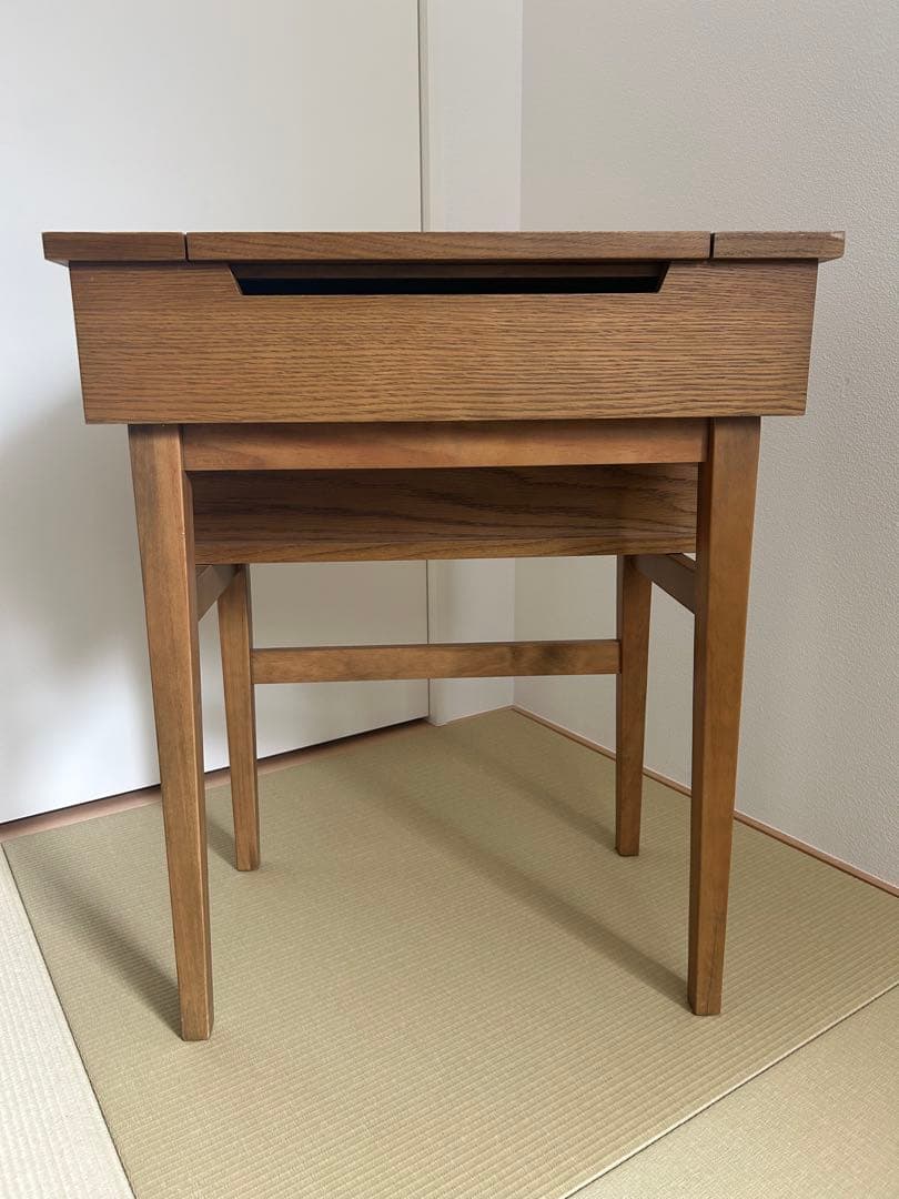 studio CLIP スタジオクリップ　ドレッサー　スツール　オーク材