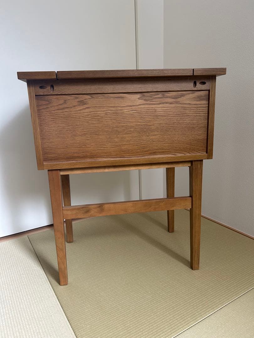 studio CLIP スタジオクリップ　ドレッサー　スツール　オーク材