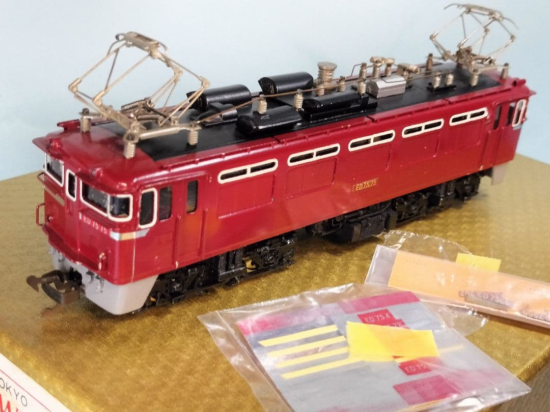 宮沢　ED75 真鍮モデル　走行確認済み