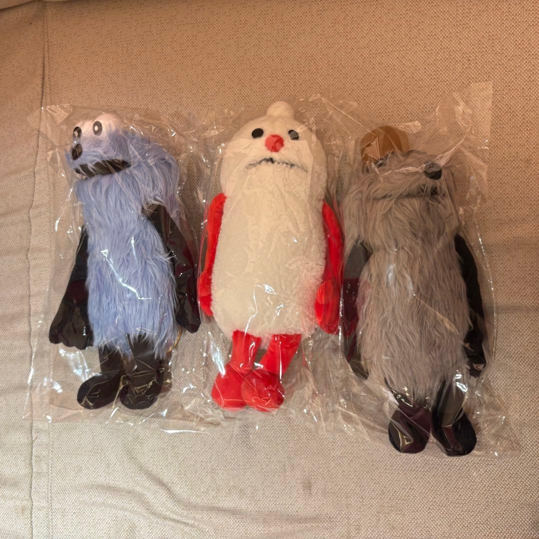 パペットスンスン　公式ぬいぐるみ　スンスン ノンノン ゾンゾン セット