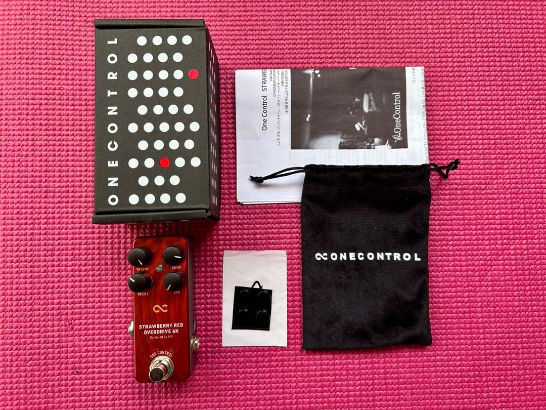 ギター ONE CONTROL STRAWBERRY RED OVERDRIVE