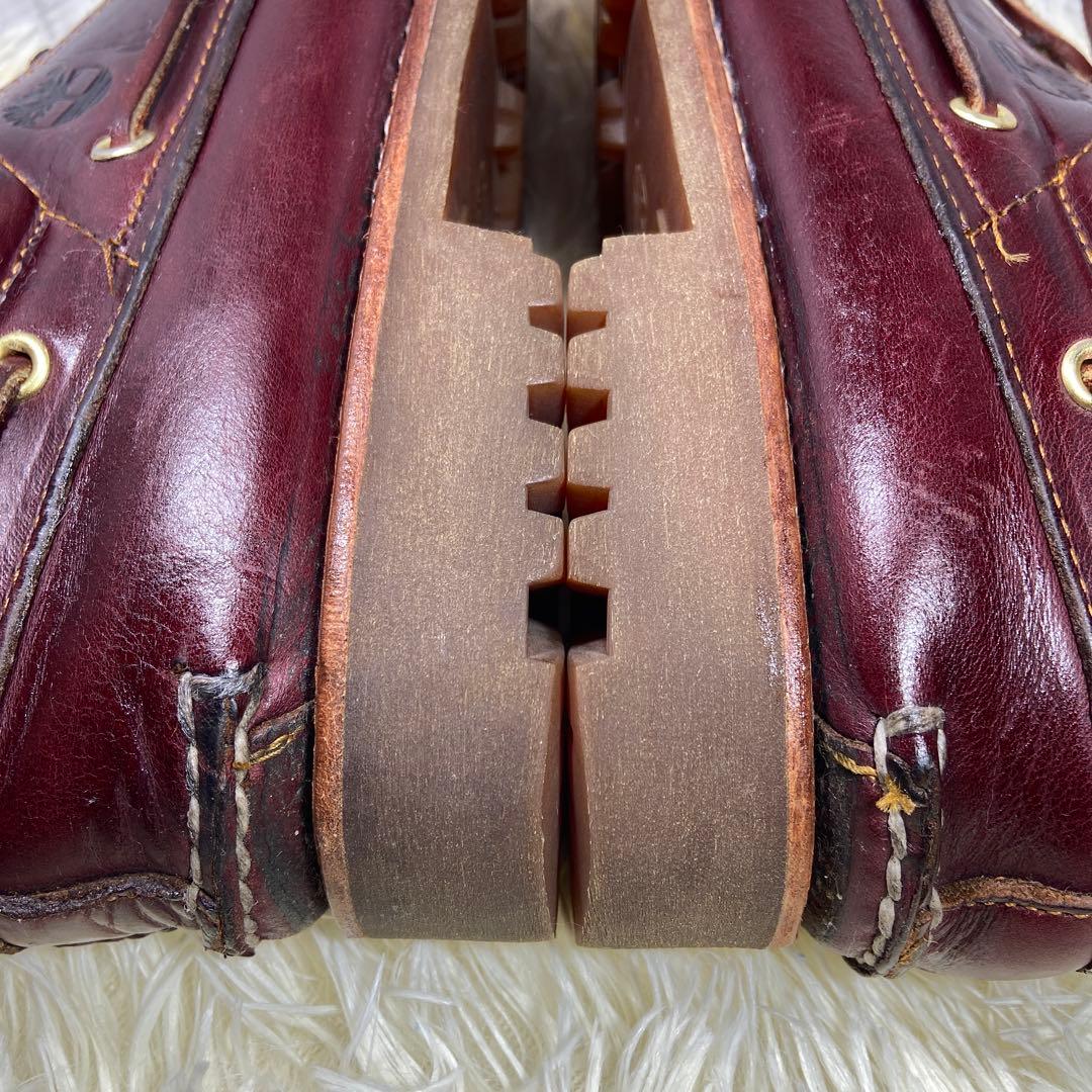 美品✨ティンバーランド✨3eye クラシックラグ デッキシューズ モカシン 本革