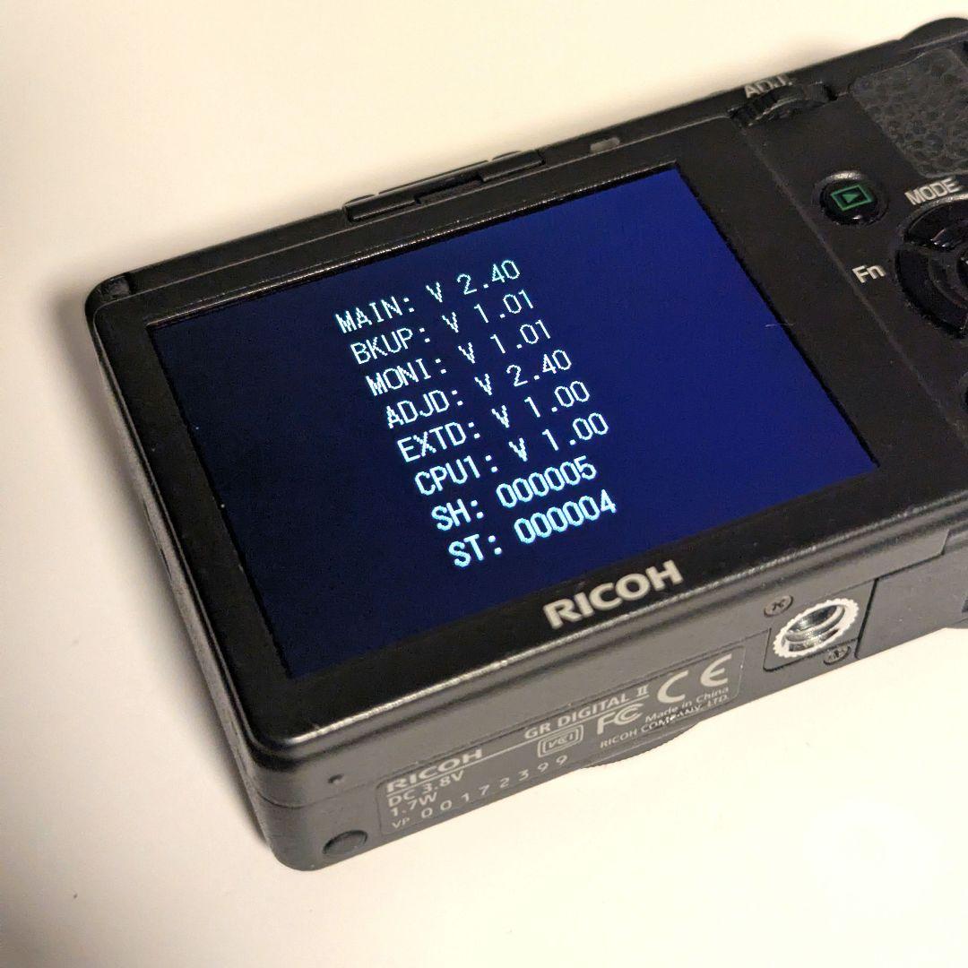 RICOH リコー GR DIGITAL II 【ショット数５回】 美品