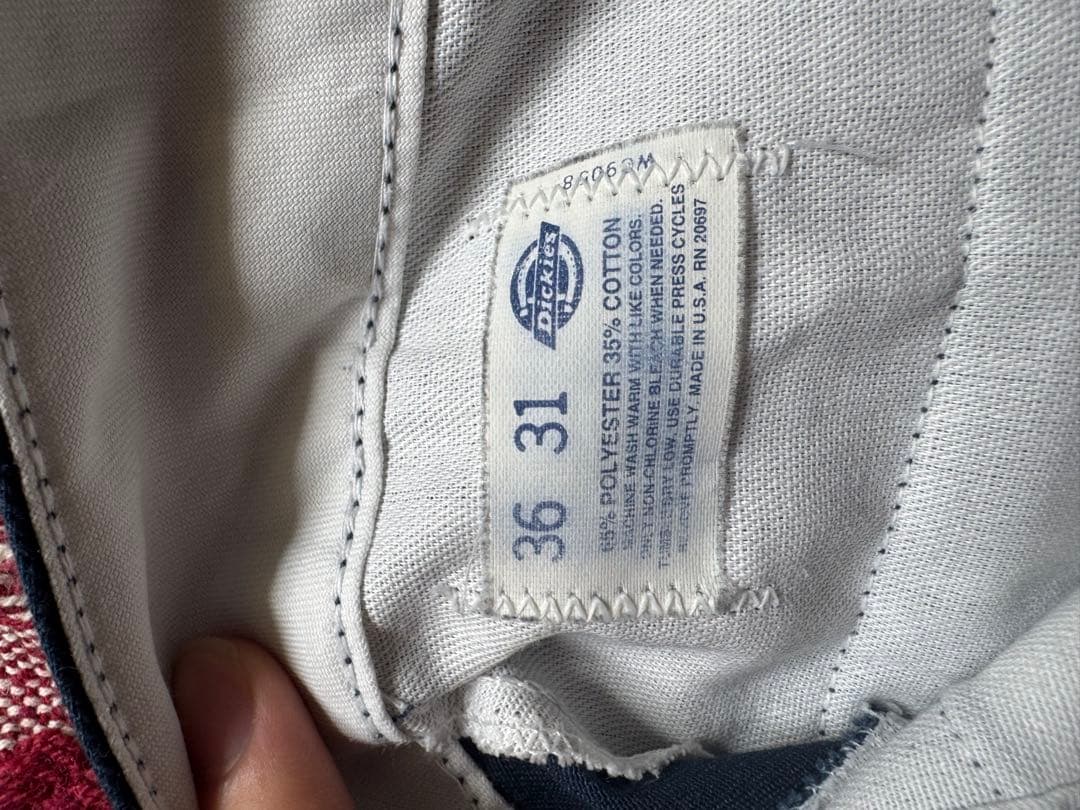 80s Dickies 874 usa製 チビタグ タロンジップ W36L31