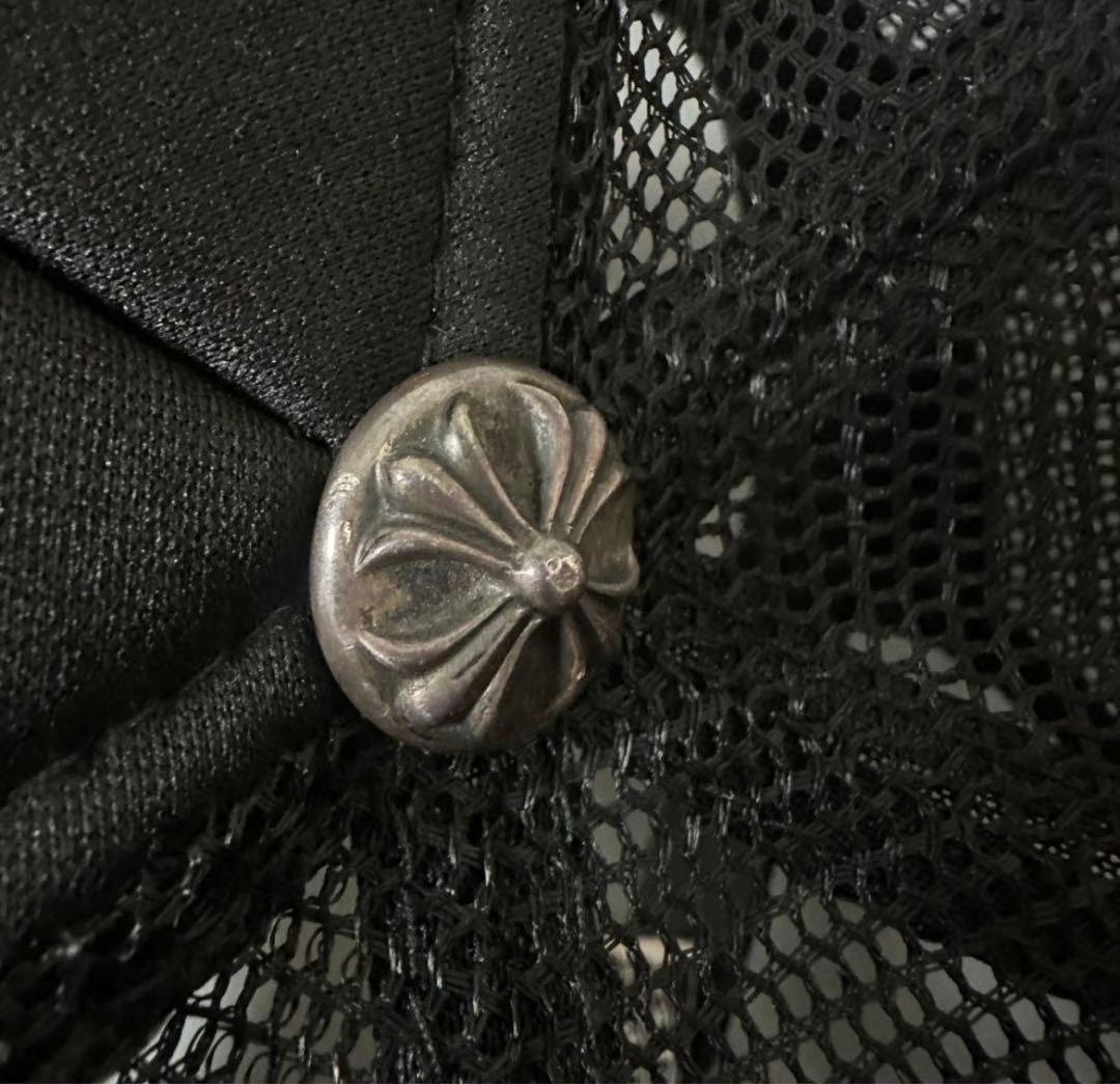 正規品 クロムハーツ　セメトリークロスパッチトラッカーキャップ