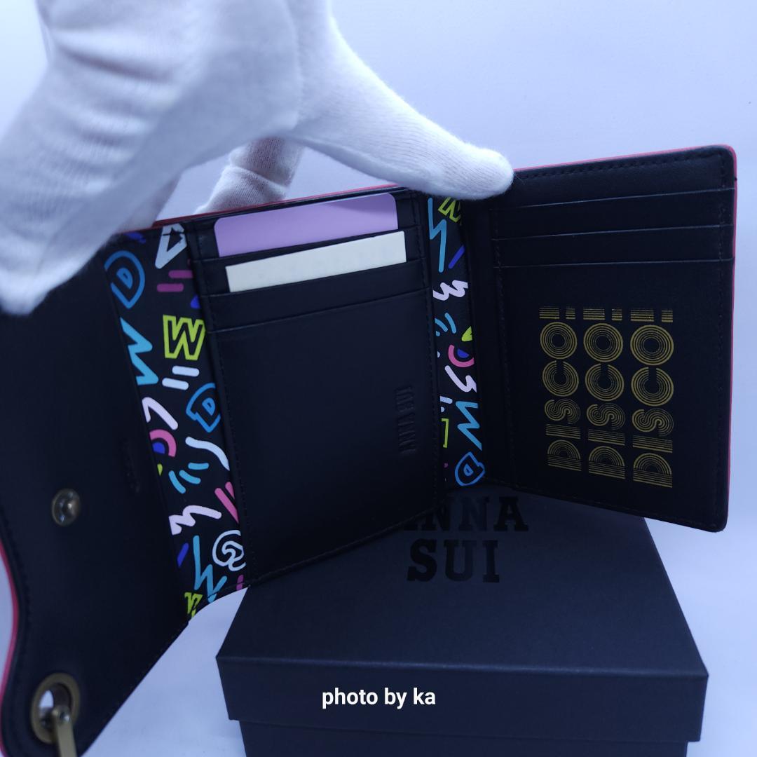 アナスイ 新品 未使用 ANNA SUI 折り財布 ディズニー コラボ デイジー