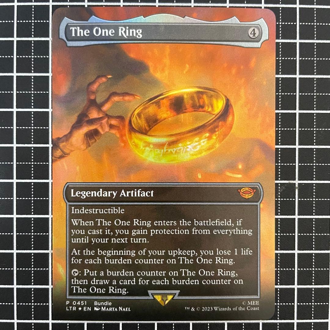 【英語】foil 一つの指輪