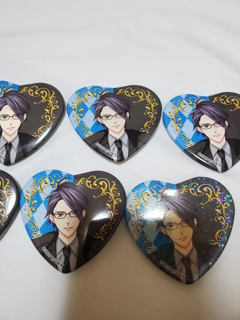 BROTHERSCONFLICT ハート型 缶バッジ 梓